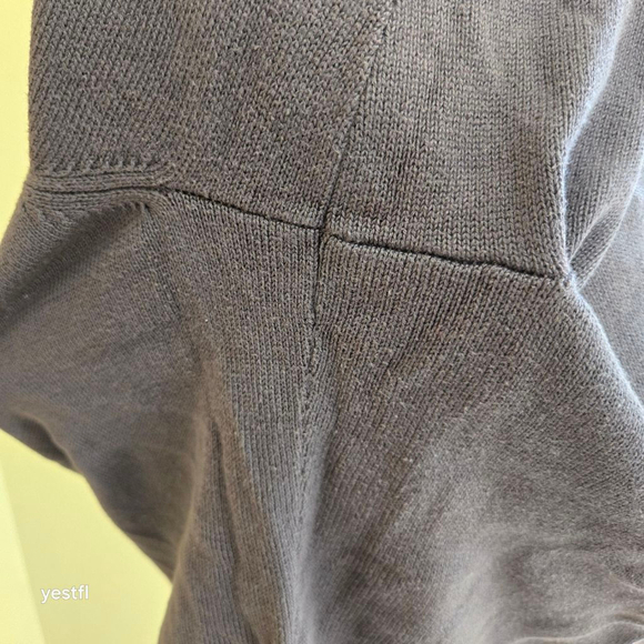 Women's Peruvian Connection Blue Purple Navy Pima Cotton Turtleneck Sweater XL - Picture 7 of 9